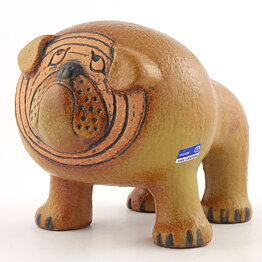 Lisa Larson (Kennel 1972) Breathtaking Bulldog Midi 17/14 cm