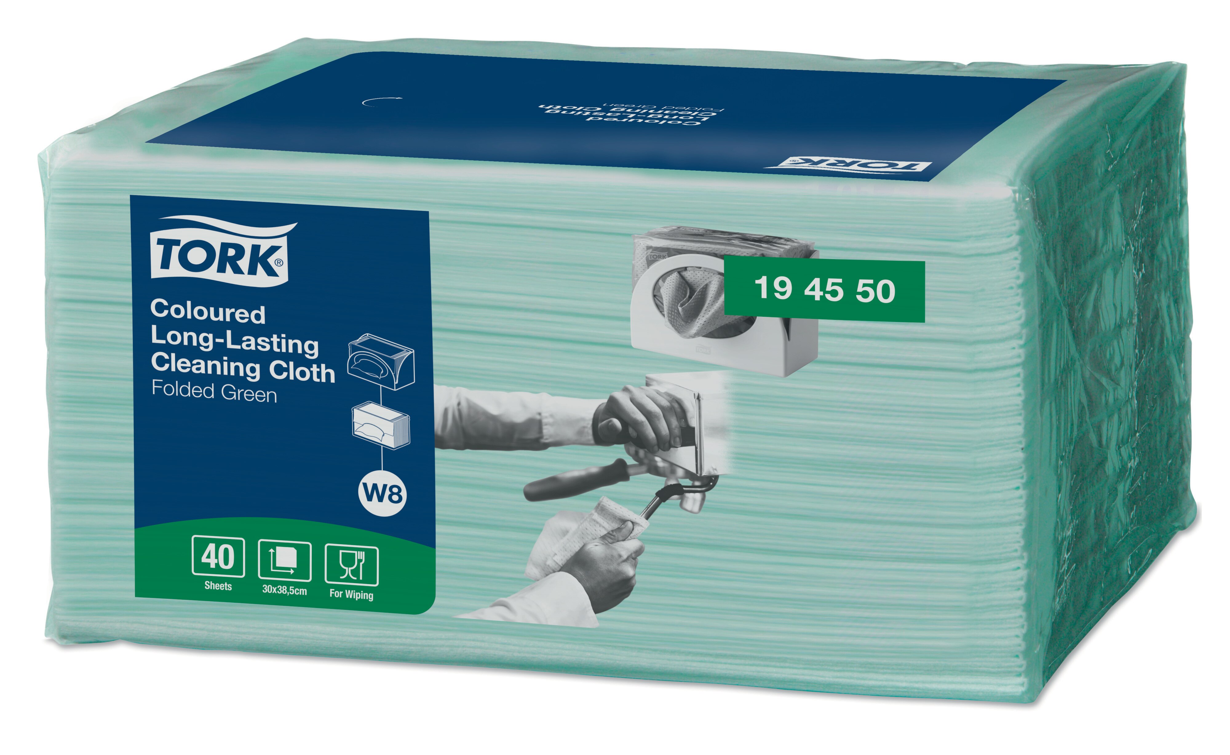Tork Rengöringsduk Färgkodad - 2