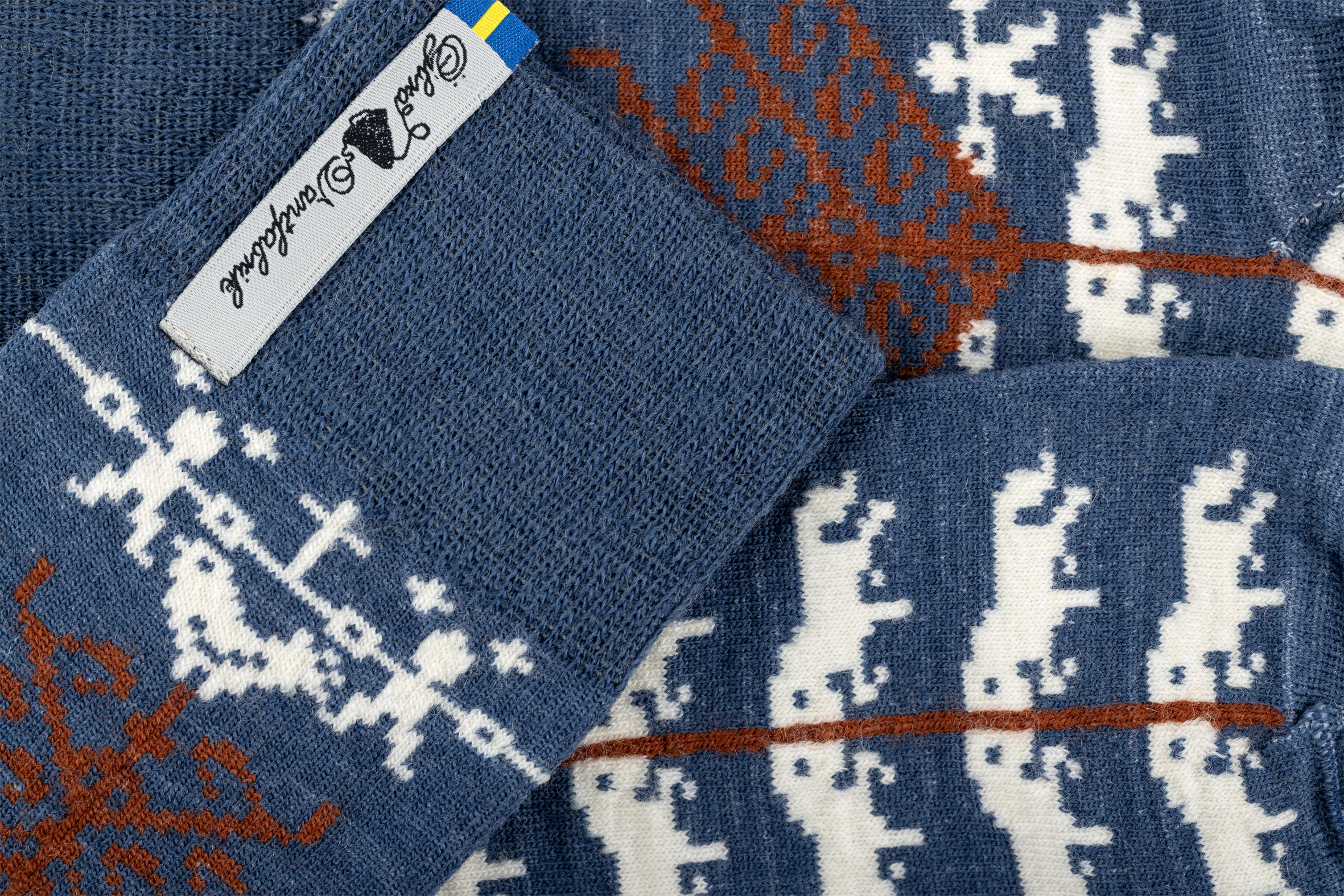 YGGDRASIL LIVTRÅNAD, CHAUSSETTE EN LAINE MÉRINOS - 2