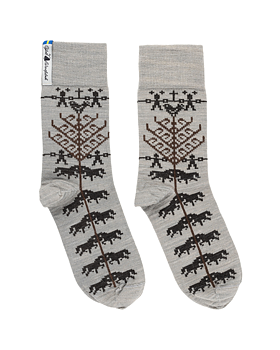 YGGDRASIL LIV, CHAUSSETTE EN LAINE MÉRINOS