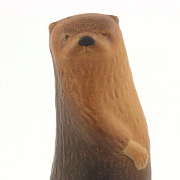 Lisa Larson (Landskapsdjur 1990) Optimistic Otter 17 cm