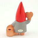 Lisa Larson (Santa's Family 1980s) Elf with Heart Candleholder 14 cm