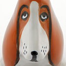 Lisa Larson (Vov 1986) Brown Basset Hound 10 cm