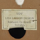 Lisa Larson (Vov 1986) Brown Basset Hound 10 cm