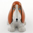 Lisa Larson (Vov 1986) Brown Basset Hound 10 cm