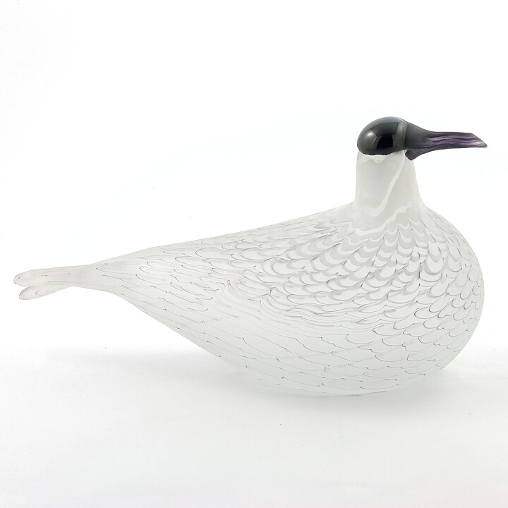 オイバ・トイッカ  数量限定！ Species of Tern アジサシ ガラスの鳥 オブジェ 1988年 28/16cm