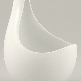 Stig Lindberg (Pungo 1953) White Modern Vase 14 cm