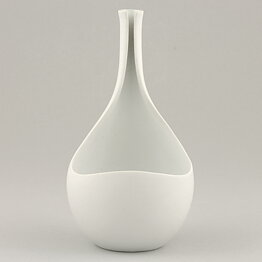 Stig Lindberg (Pungo 1953) White Modern Vase 14 cm