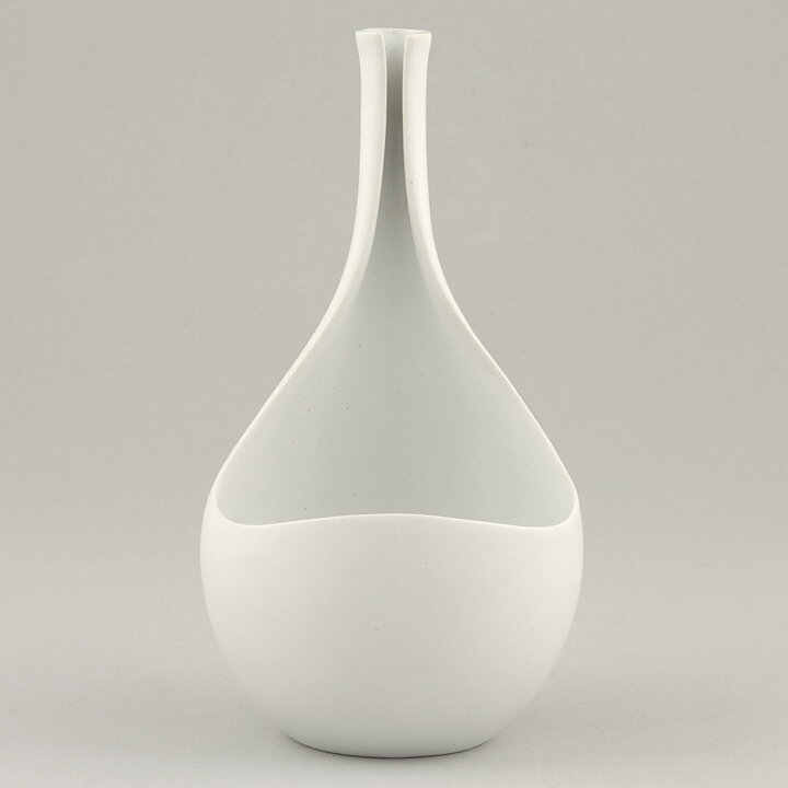 Stig Lindberg (Pungo 1953) White Modern Vase 14 cm