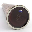 Stig Lindberg (Domino 1954) Brown Cone Vase with Relief Decor 23 cm