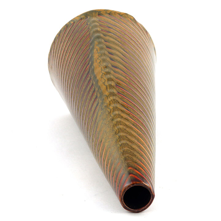 スティグ・リンドベリ  ドミノ(Domino)シリーズ  コーン型の花瓶 Vase  23cm