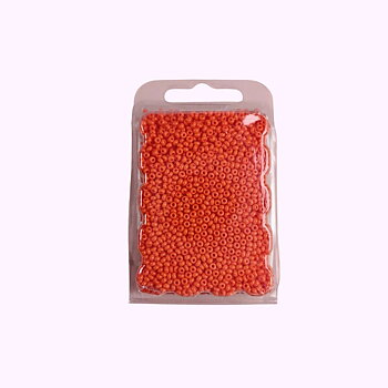 Seedbeads 9/0 opak orange