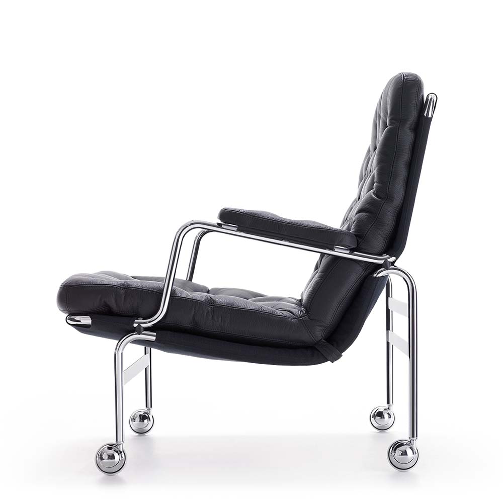 Karin 73 Armchair (Elmorustical Leather) -Dux - 2