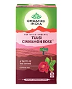 Tulsi Cinnamon Rose Te Eko, 25 tepåsar Organic India