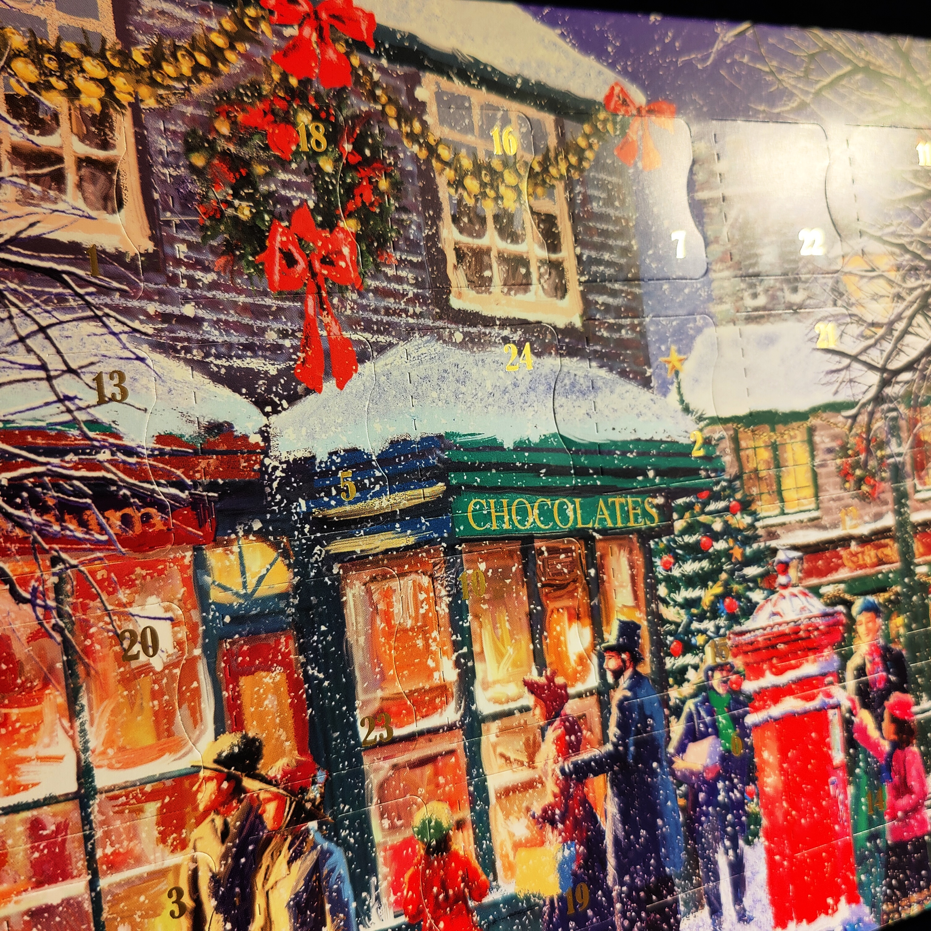 Julekalender premium, chokoladebutik - 3
