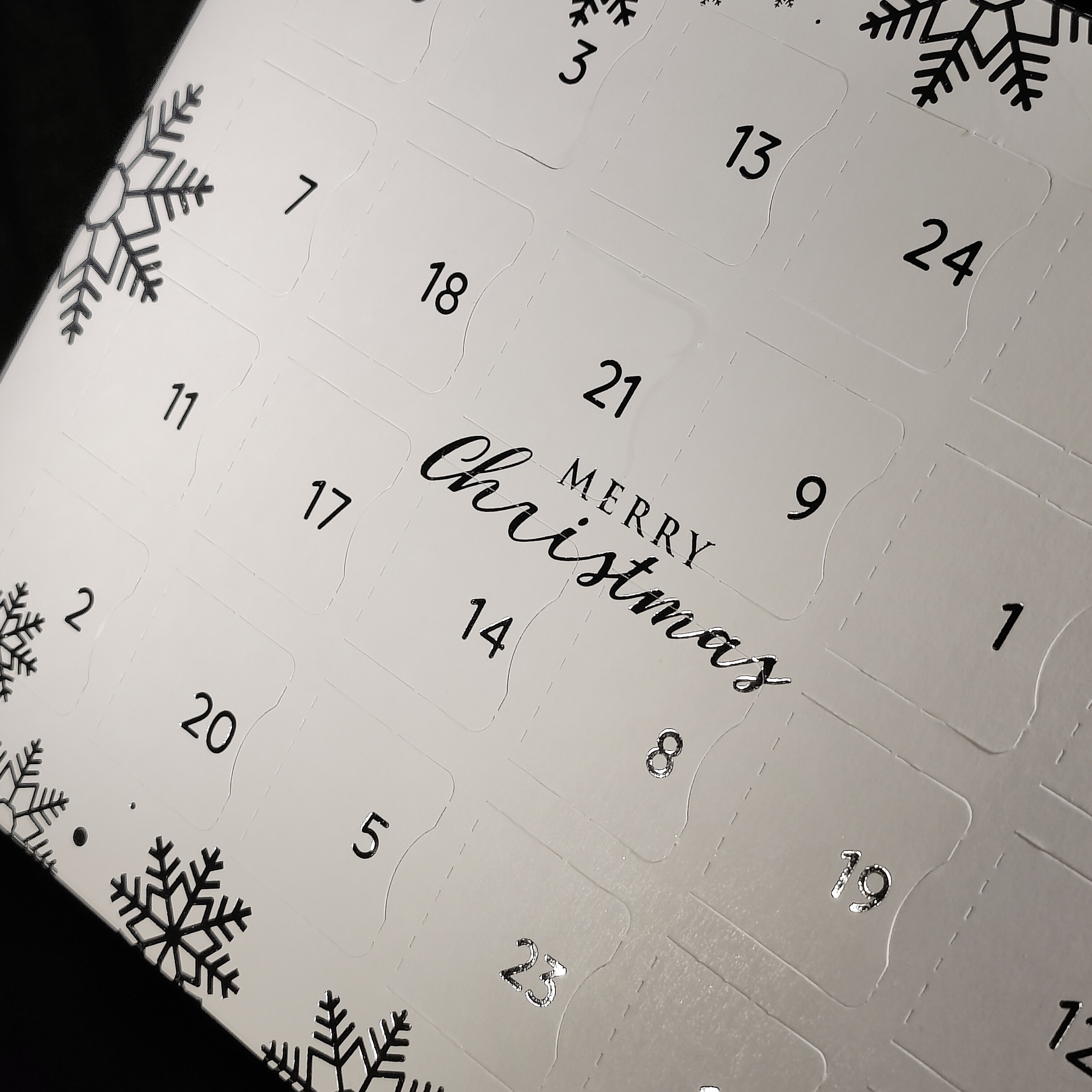 Julekalender premium, snefnug - 3