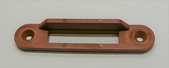 Låsbleck plast 63x13mm