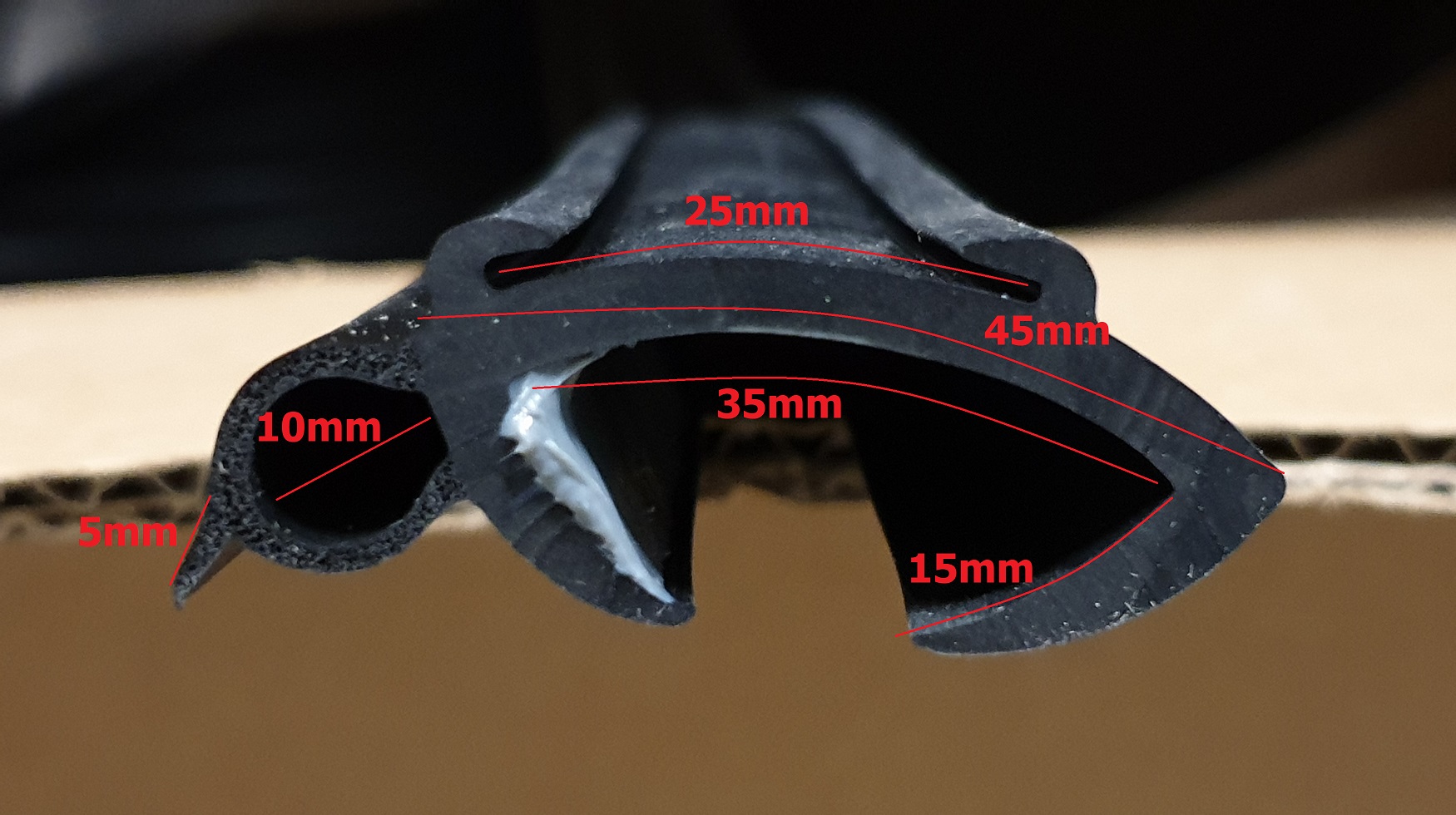 Fönsterlist 33mm 5meter - 2