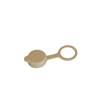 Nyckelhålsskydd - Beige (D=20mm)