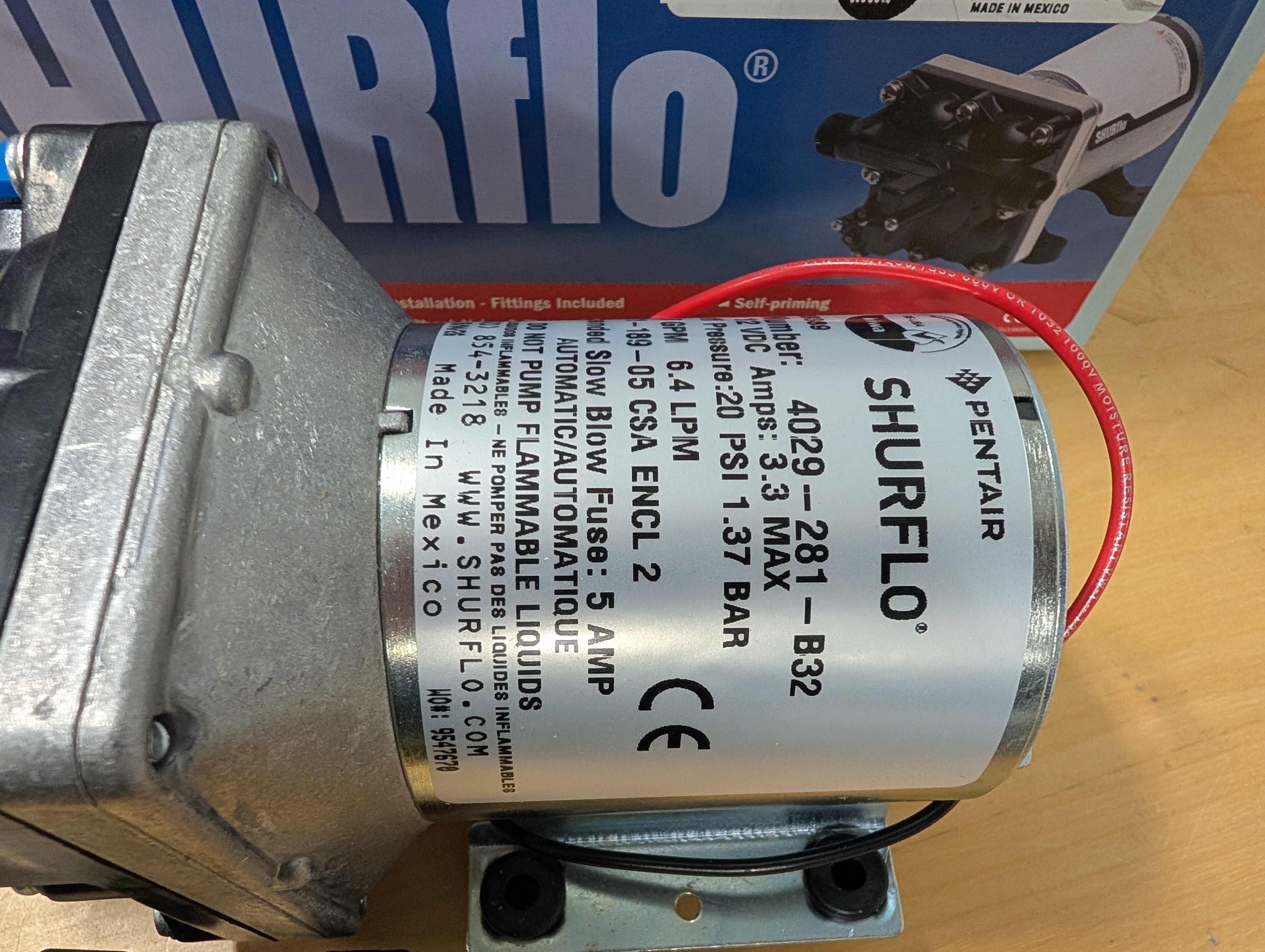 Water pump Shurflo - 4