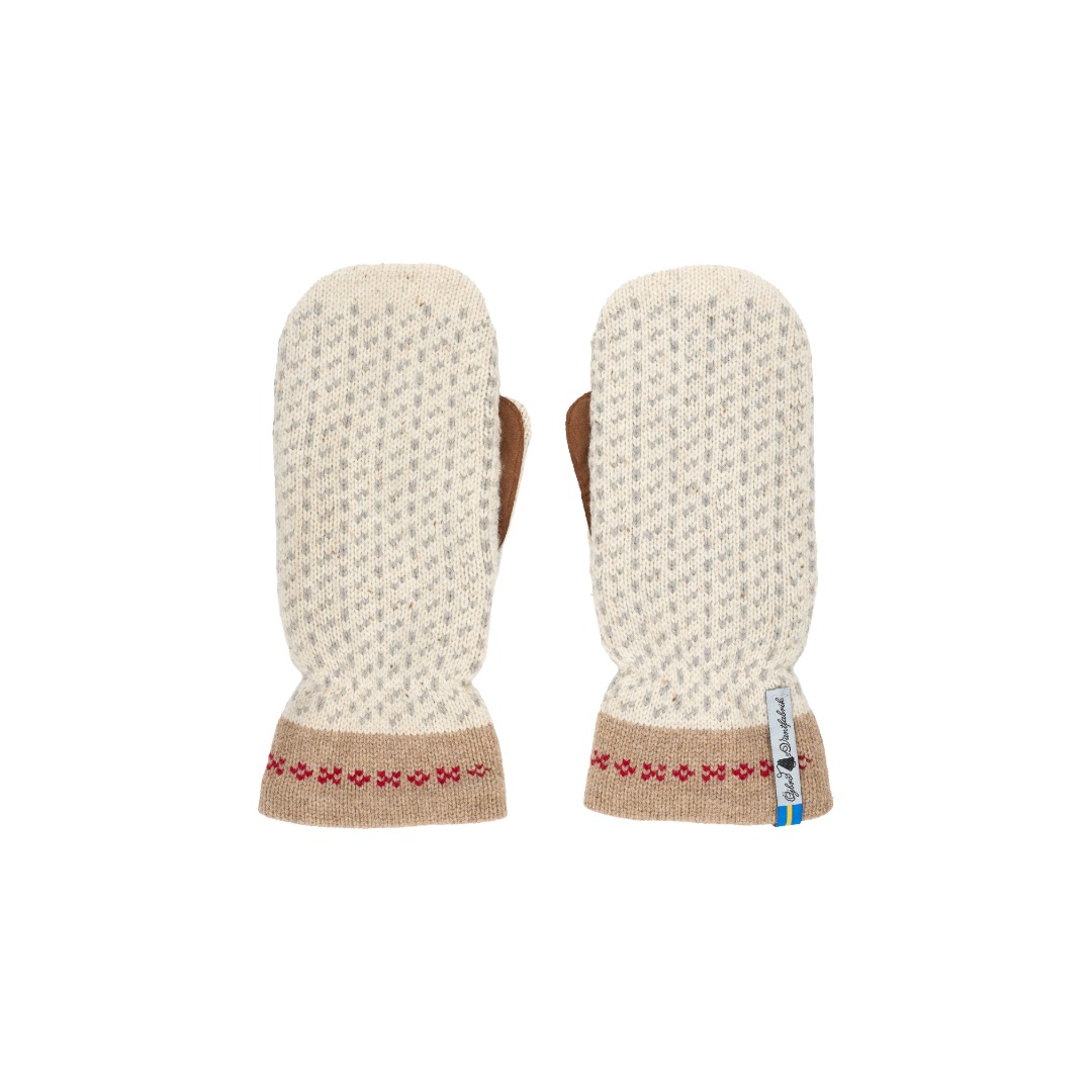 SKAFTÖ SNÖ,  SUEDE PALM, MITTEN - 2