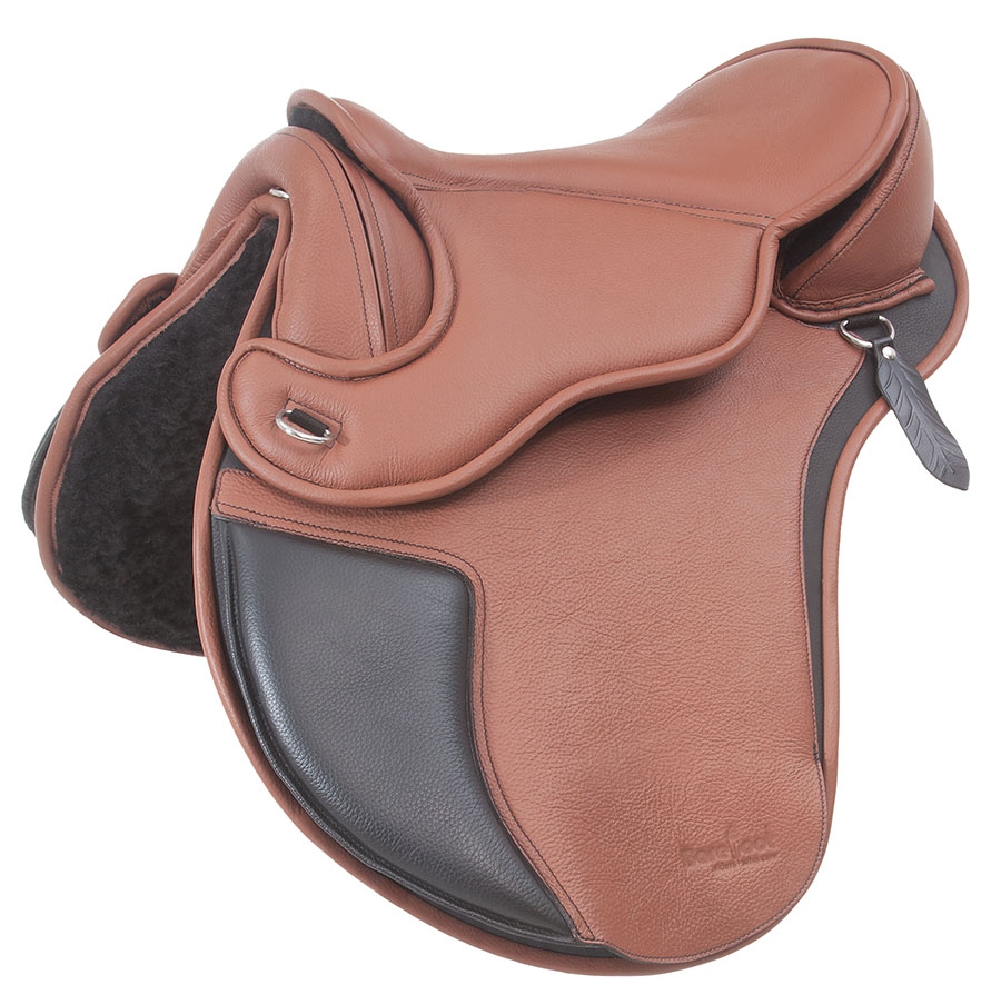 Barefoot 'Nottingham' Saddle, black/tan