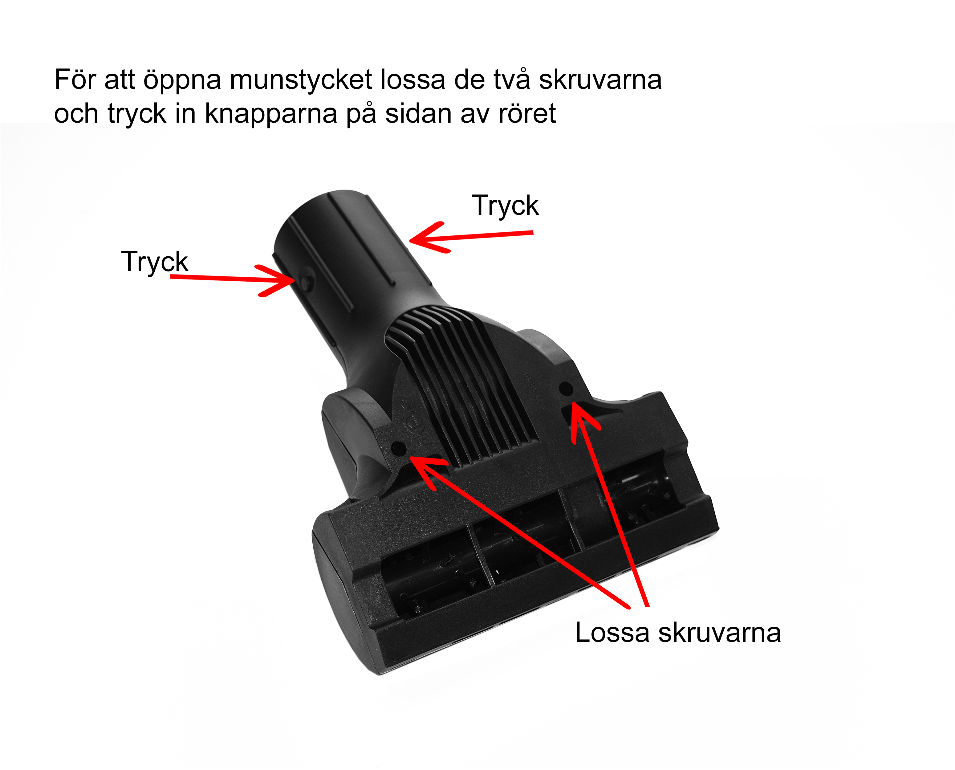 Turbomunstycke möbel, luftdrivet "Rug Rat" - 5