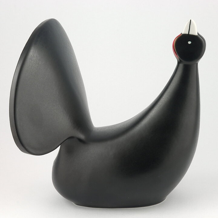 リルモア・マンネルヘイム  WWFシリーズ  アラビア社  ヨーロッパオオライチョウ  Capercaillie  1984年  21cm
