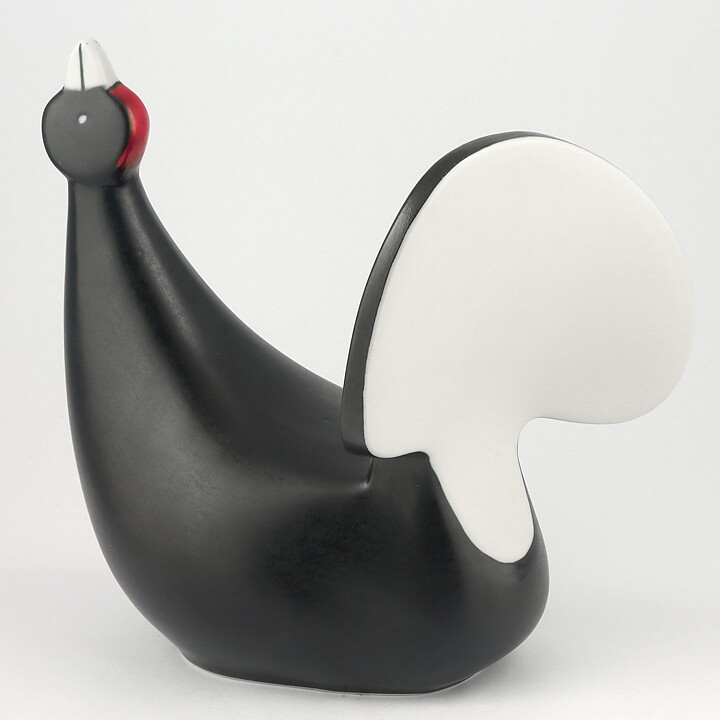 リルモア・マンネルヘイム  WWFシリーズ  アラビア社  ヨーロッパオオライチョウ  Capercaillie  1984年  21cm