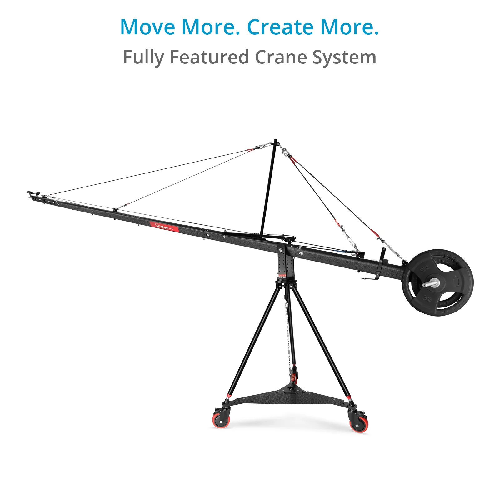 Camera Jib Crane PROAIM 32ft /10m  Base Kit 21 kg  / 46.3 lbs - 14