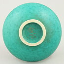 ヴィルヘルム・コーゲ　Argentaシリーズ エメラルドグリーン色のボウル  Bowl (12,5cm)  1959年