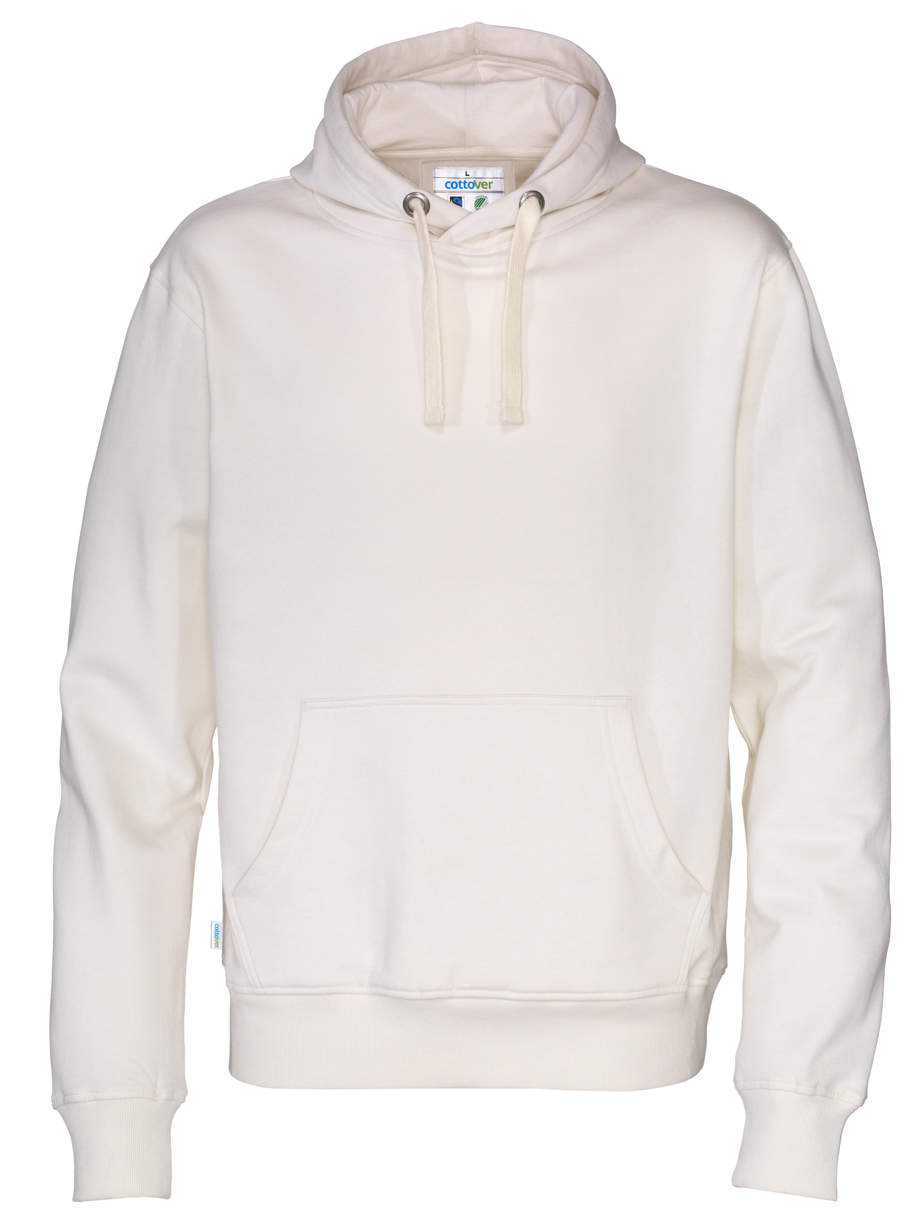 Hoodie - Herr - Cottover - Fairtrade & Ekologisk GOTS - 14 olika färger - 3