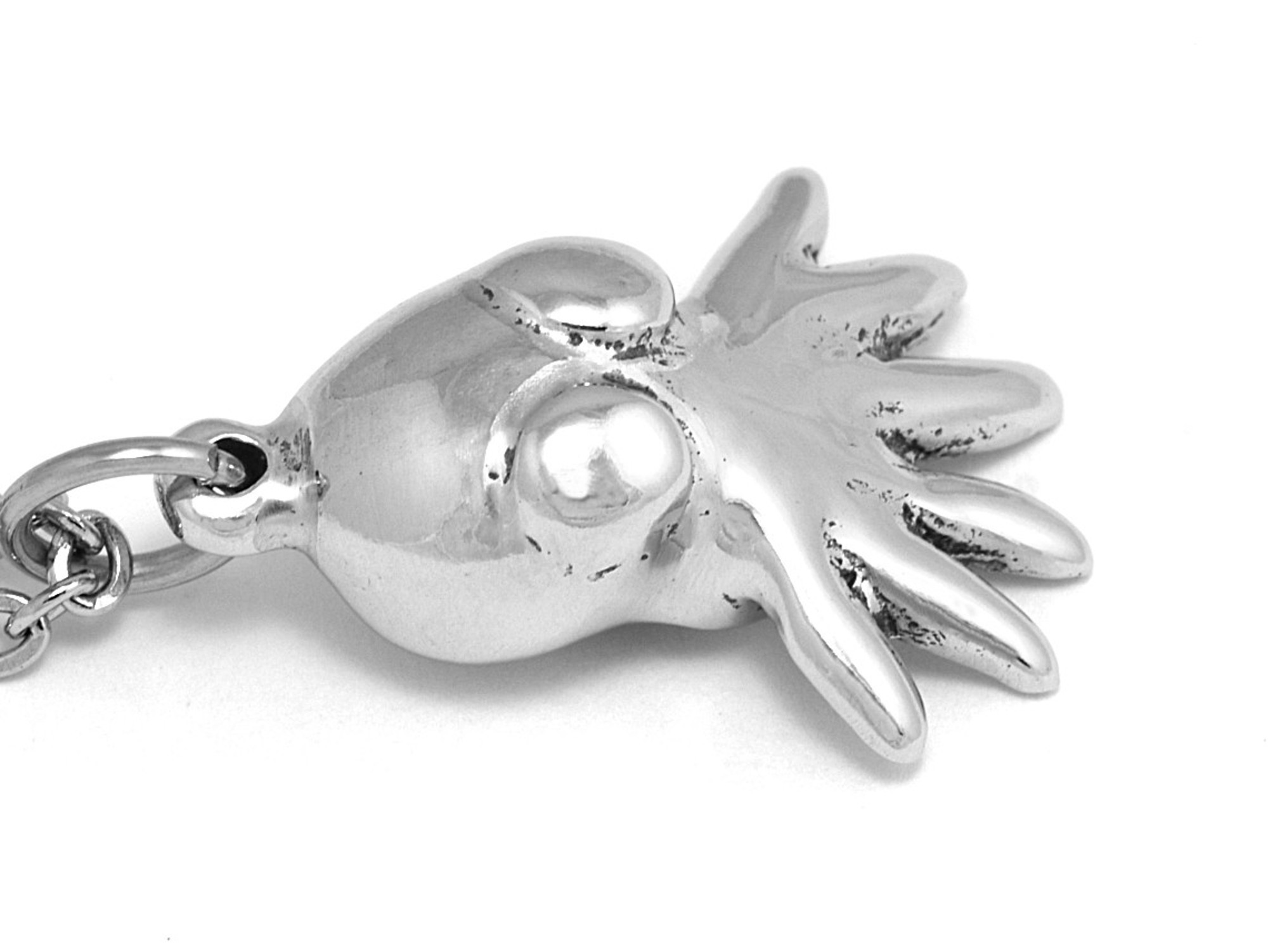 Bläckfisk Bebis Halsband, Djur Smycke i Tenn - 3