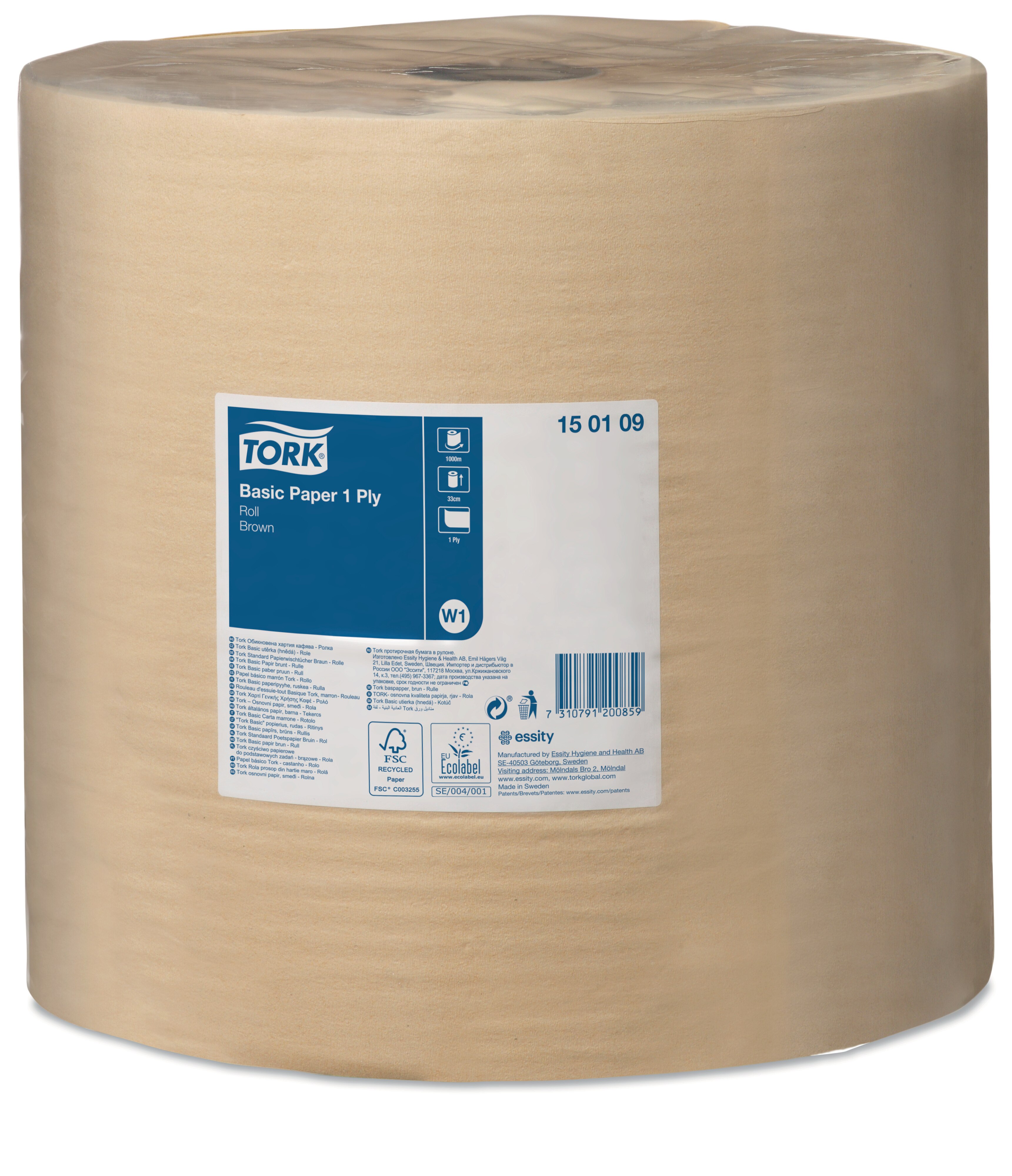 Tork Basic Papper – 1 lags