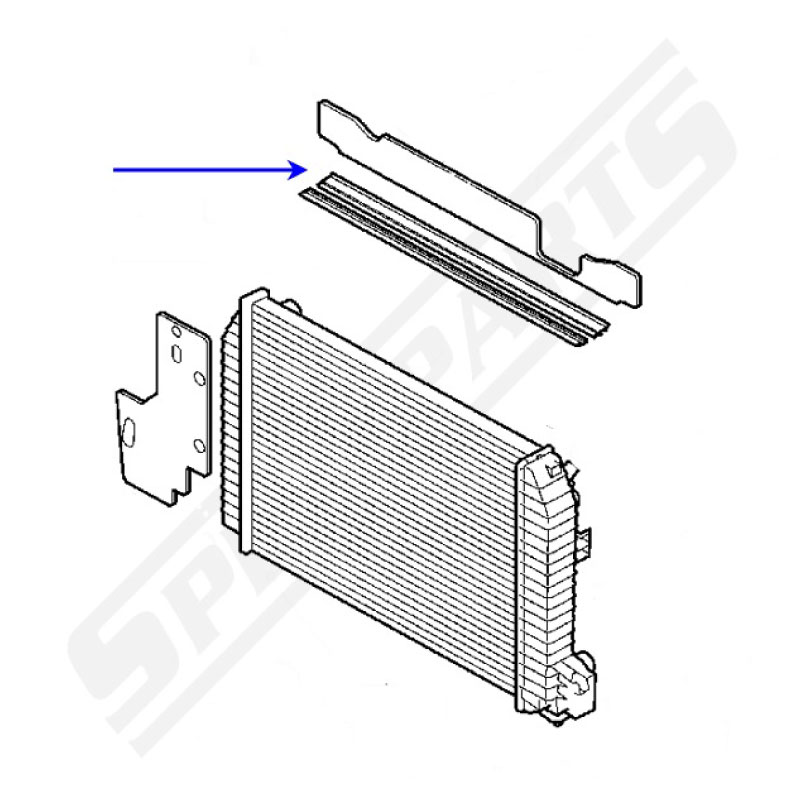 Air shield radiator - 3