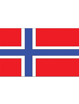 Norsk flagga i Tyg (150 x 90 cm)