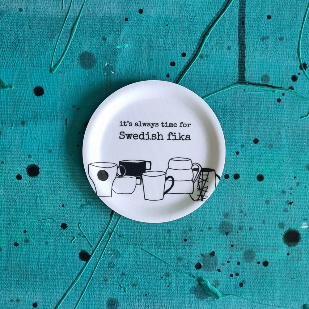 coaster/mini tray SWEDISH FIKA 11 cm