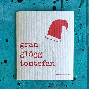 dishcloth TOMTEFAN red