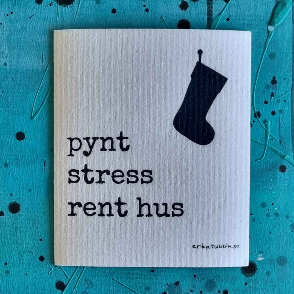 disktrasa RENT HUS svart