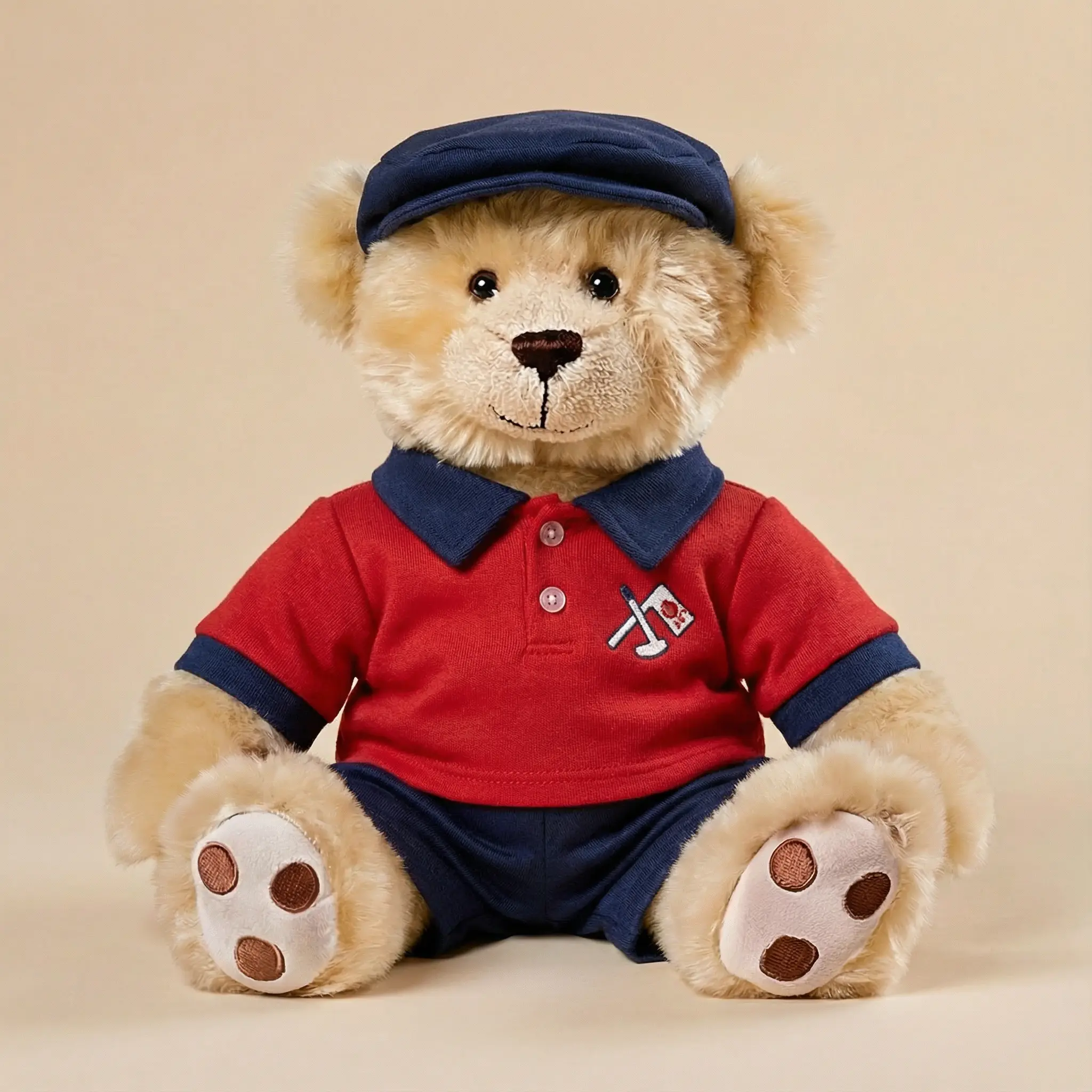 Teddybjörnen Fredriksson - Spelar Golf