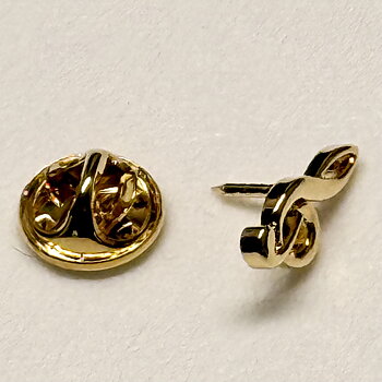Pin G-Klav Guld
