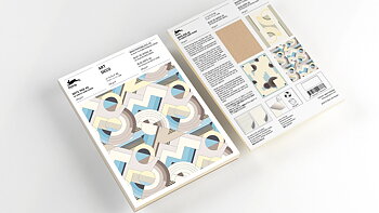 Art Deco, A5 Writing Paper&Notepad