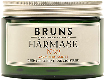 Nr 22 HÅRMASK VARM BERGAMOTT - Bruns Products