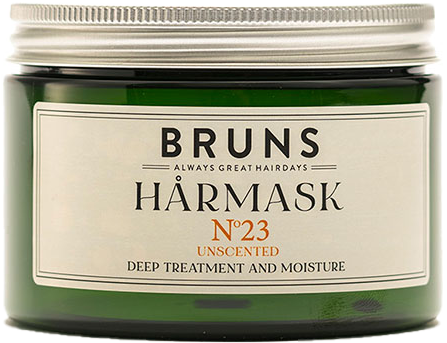 Nr 23 HÅRMASK doftfri - Bruns Products