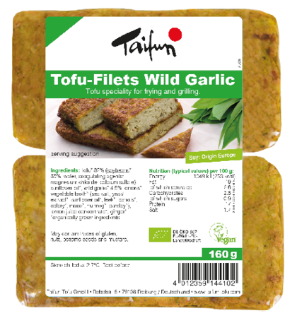 Tofufilé Ramslök 160g Taifun Eko