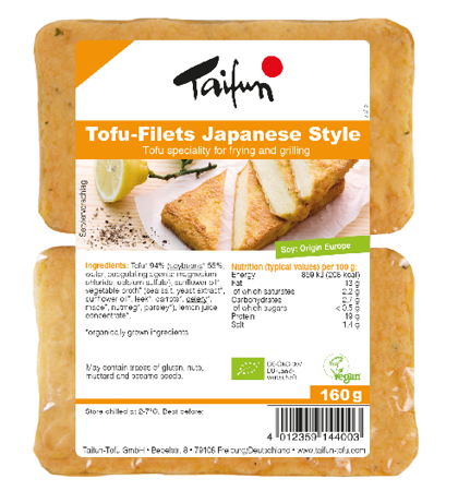 Tofufilé Japansk 160g Taifun Eko