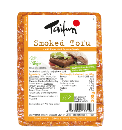 Tofu Rökt Mandel Sesam 200g Taifun Eko