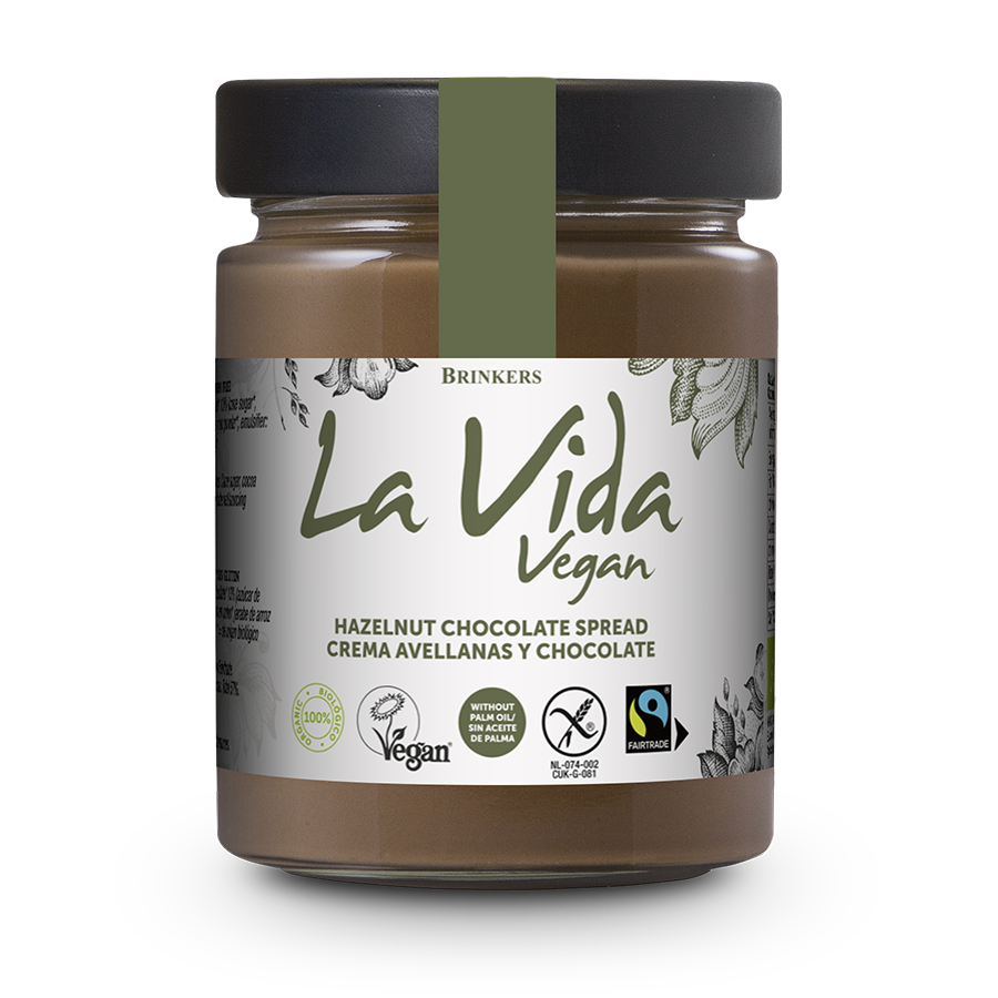 chokladspread hasselnöt, veganskt och ekologiskt
