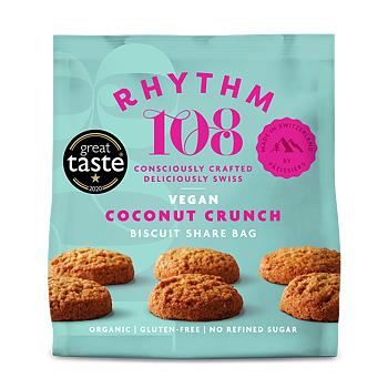 ekologisk vegansk biscotti från rhythm 108 135g