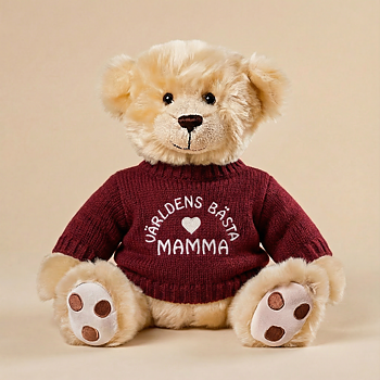 Teddybjörnen Fredriksson - "Världens bästa Mamma"